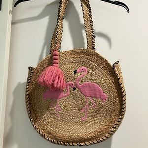 Flamingo summer bag